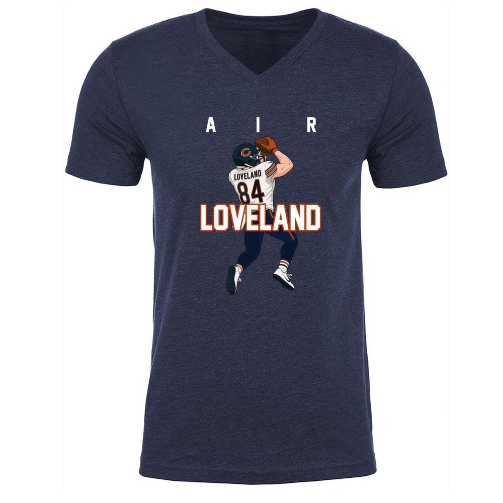 MENS V NECK Colston Loveland AIR Bears Shirt